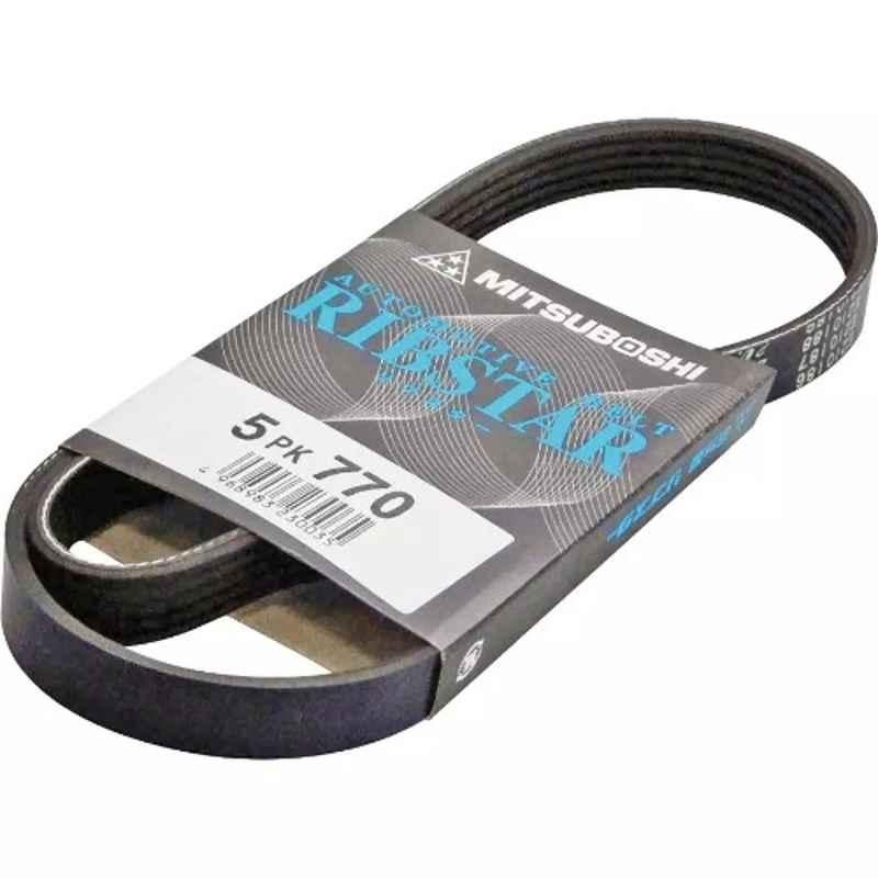 Mitsuboshi Rib Star 770mm 5 Threaded PK-Type Belt, 5PK770