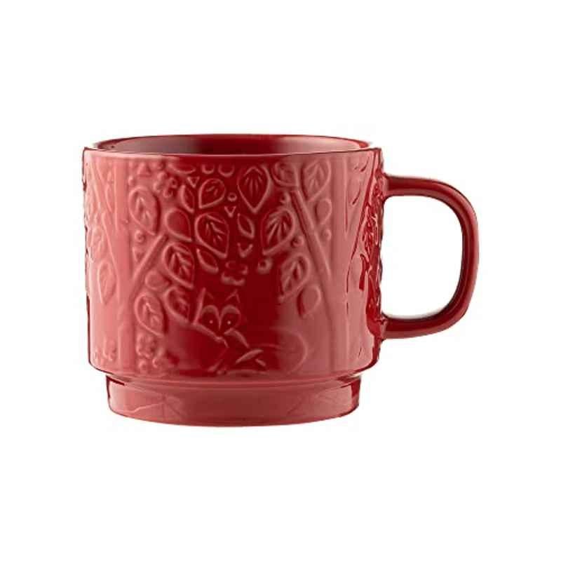 Mason Cash 300ml Stoneware Red The Forest Collection Mug, 2002.234