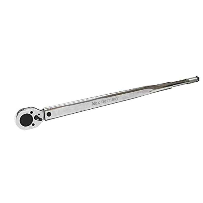 Max Germany 3/4 inch 140-700Nm CrV Silver Torque Wrench, 374-700