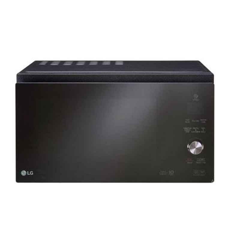 LG 39L Black Convection Microwave Oven, MJ3965BQS