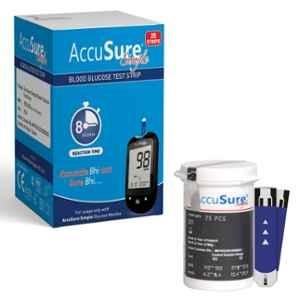 Accusure Simple 25 Pcs Blood Glucometer Test Strips