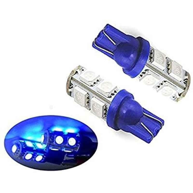 AOW 9 SMD (Blue) LED Parking Bulb Pilot Light/License Plate car Lights For Mahindra Xcent (Pair/12V)