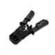 Deli DL381468 67mm Cold Rolled Steel Black Adjustable Automatic Cable Crimper