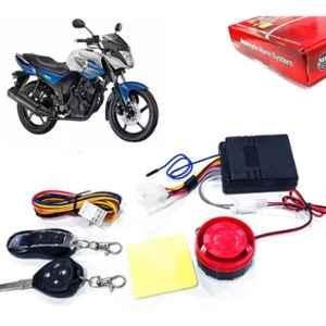 Auto Pearl 12V Black Two-Way Anti Theft Motorcycle Alarm Kit with 2 Pcs Remote for SZ RR V2.0