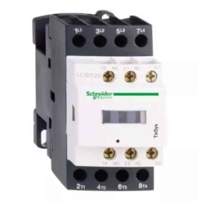 Schneider Electric 4 Pole Contactor 20A, LC1D098F7