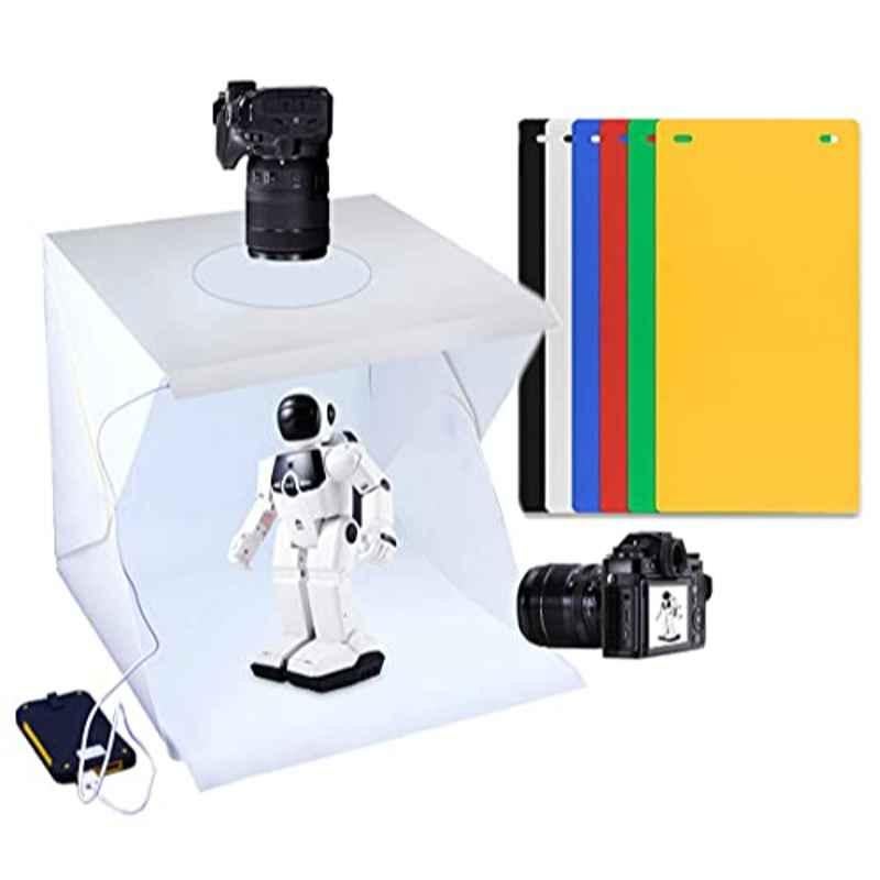 Rubik 40cm Photo Studio Box with 70 LED Lights & 6 Backdrops, RS40X40W6B