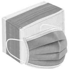 Wellstar 100 Pcs 3 Layer Grey Surgical Mask, COURFUL MASK-80 (Pack of 100)