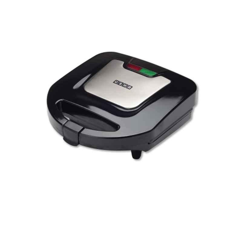 Usha ST4272 SSG 750W Stainless Steel Black Sandwich Griller