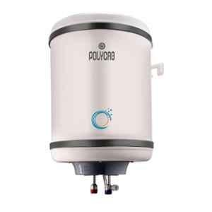 Polycab Eterna DLX 25 Litre 2kW 4 Star Metal Off White Storage Geyser with PUF Insulation