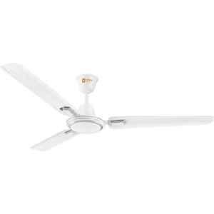 Orient Ujala Air 52W 1 Star 3 Blade White Silver Ceiling Fan, 3134832611010, Sweep: 1200 mm (Pack of 2)