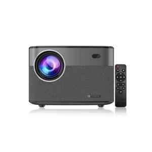 Portronics Beem 300 1080P Full HD Smart Android 9 LED Projector with 4300lm, Wi-Fi, Screen mirroring, 10W speaker & 200 inch Screen, POR 282