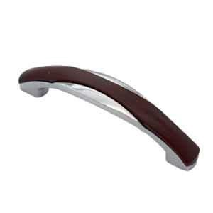 RAB Megna 96mm Zinc Walnut Wardrobe Pull Handle (Pack of 4)