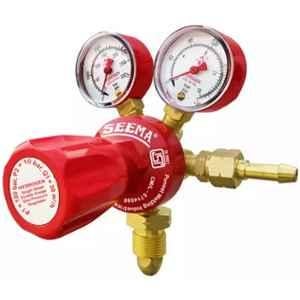Seema Single Stage Double Guage Hydrogen Gas Pressure Regulator, S.S.DG.HY-3