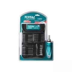 Total TACSD30266 Cr-V Silver & Blue Screwdriver Set (Pack of 26)