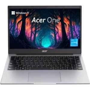 Acer AO 14 Z 8-415 One Series Thin & Light Silver Laptop with Intel Core i3 11th Gen 1115G4 8GB/512GB SSD/Windows 11 Home & 14 inch Display, UN.599SI.011|UN.599SI.016|UN.599SI.011