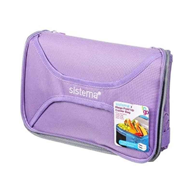 Sistema Lilac Mega Fold Up Cooler Bag