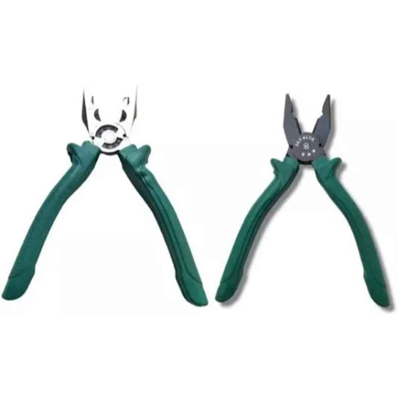 Sky Blue 2 Pcs 7.8 inch Lineman Plier Combo, SBE_PLIER_COMBO_MOD_01220