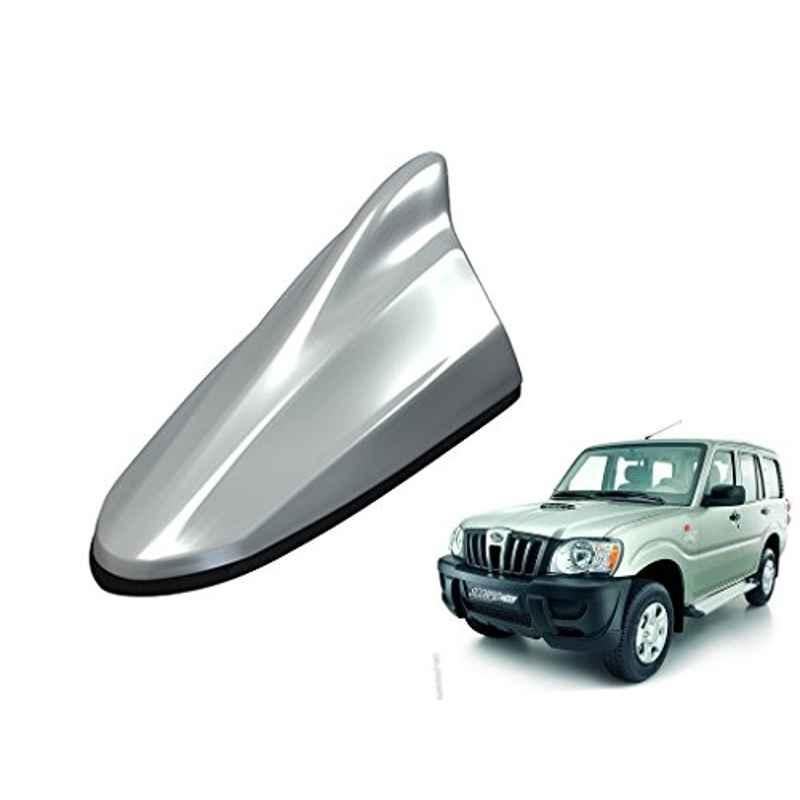 Kozdiko Silver Shark Fin Signal Receiver Antenna for Mahindra Scorpio Old
