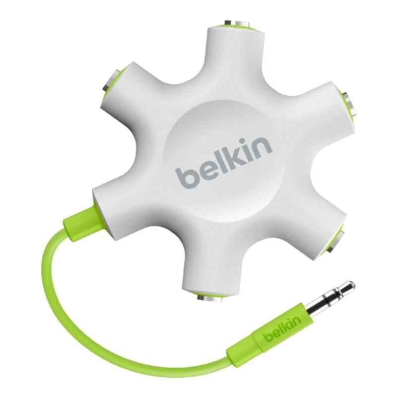Belkin Rockstar 5 Jack Multi Headphone Audio Splitter, F8Z274bt