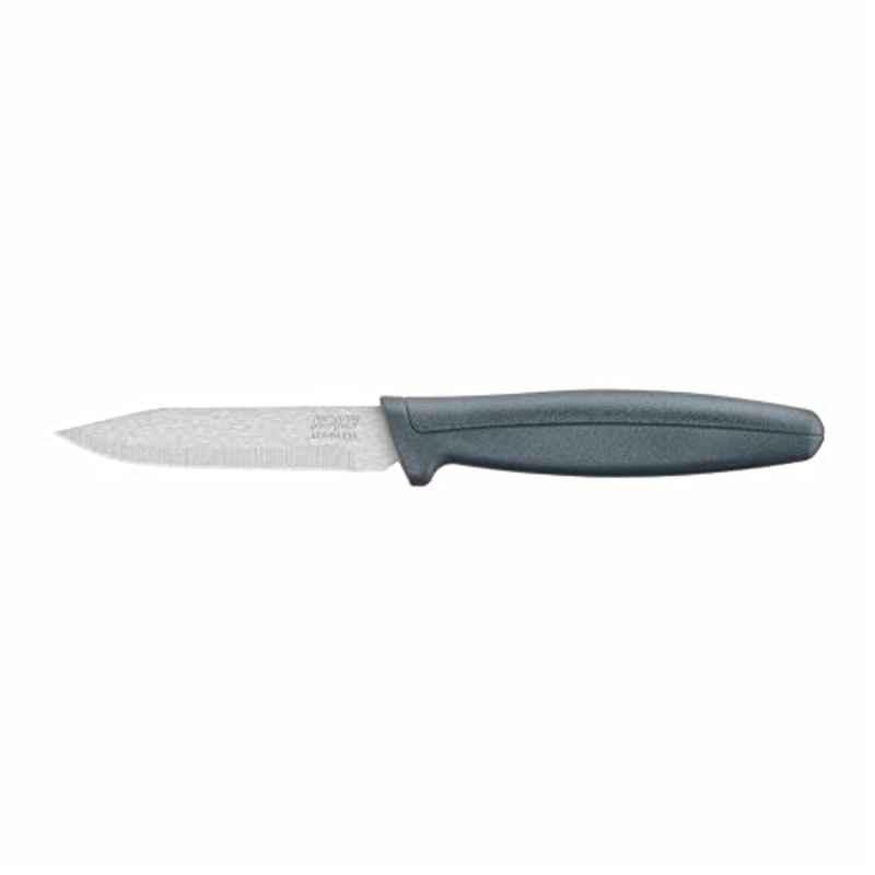Kohe 2 Pcs 185mm Stainless Steel Grey Plain Kitchen Knife Set for Peeling Fruits & Vegetables, 4130.1