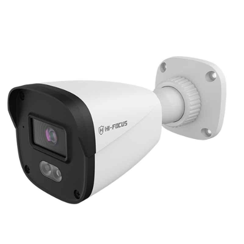 HI Focus 2MP Starlight Bullet Network Camera with 1 Channel Built In Mic & Warm LED, HC-IPC-TS2200N3-SL