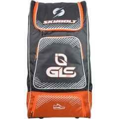GLS Skybolt 71 Litre PU Green & Orange Duffle Cricket Kit Bag with Two & Shoe Pocket