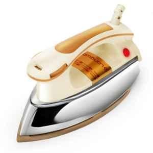Longway Plancha 1200W Ivory Heavy Weight Non-Stick Teflon Coated Dry Iron