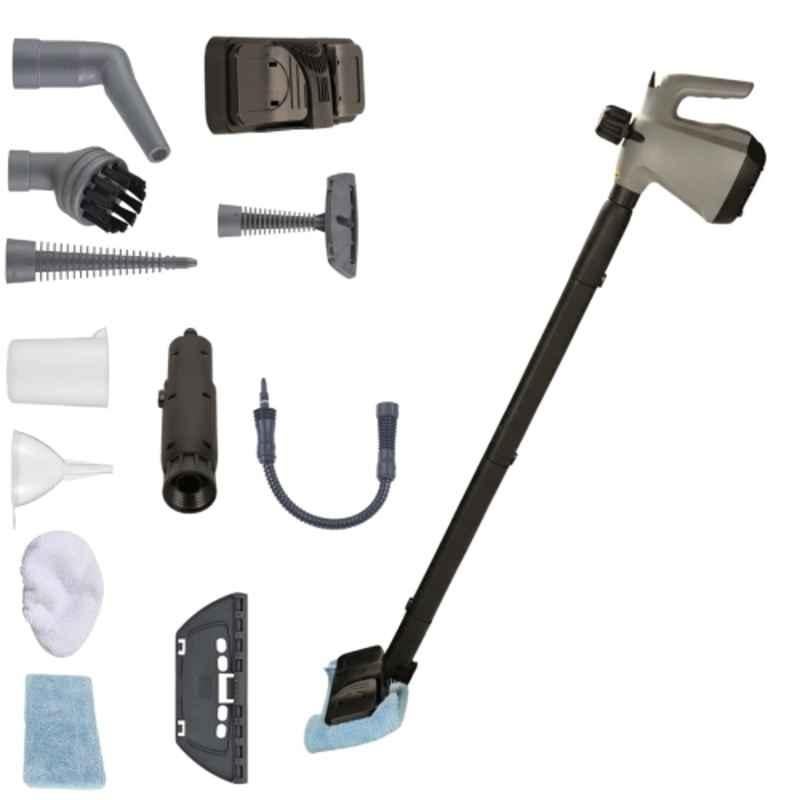 STARQ STSC-1 750ml 1200W Grey 15 in 1 Handheld Steam Cleaner for Stubborn Stains On Kitchen, Bathroom, Car Floor, Curtains & Kitchen Surfaces