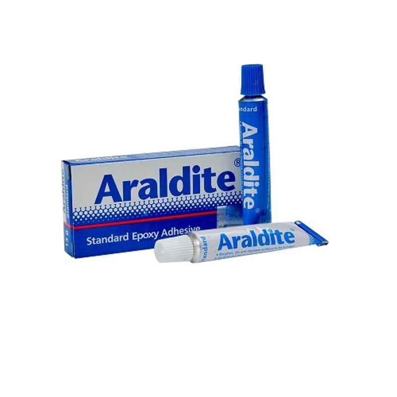 Araldite 90g Standard Epoxy Adhesive, Resin & Hardener (Pack of 8)