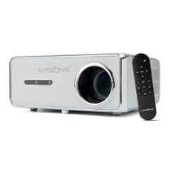 Krisons Razor-001 2GB/16GB 1080p 1100 ANSI Full Automatic Projector with Dolby Digital, Semi Closed Engine, 4K HDR10, Ultra Bright, HDMI ARC, Wi-Fi & Bluetooth