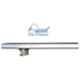 Aquieen 18x4 inch Stainless Steel Silver Shower Channel Water Floor Drainer with Anti Foul Cockroach Trap