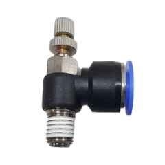 Mercury 1/8 inch 6mm Elbow Flow Control Valve, MSC 06-01 (Pack of 10)
