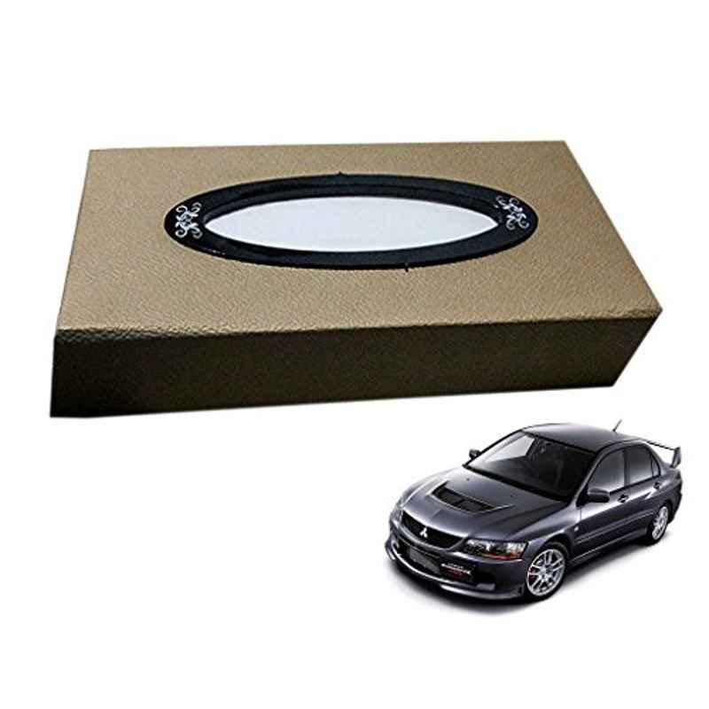 Kozdiko 200 Sheets 100 Pulls Beige Tissue Paper Box for Mitsubishi Lancer, koz_35736