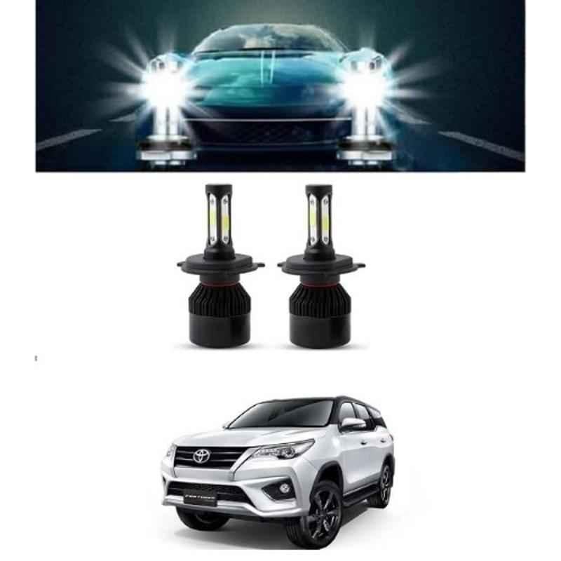Trigcars 2 Pcs 75W High Power Water Proof Car LED Headlight Bulb Set for Toyota Fortuner, TRIG72WATTS0030