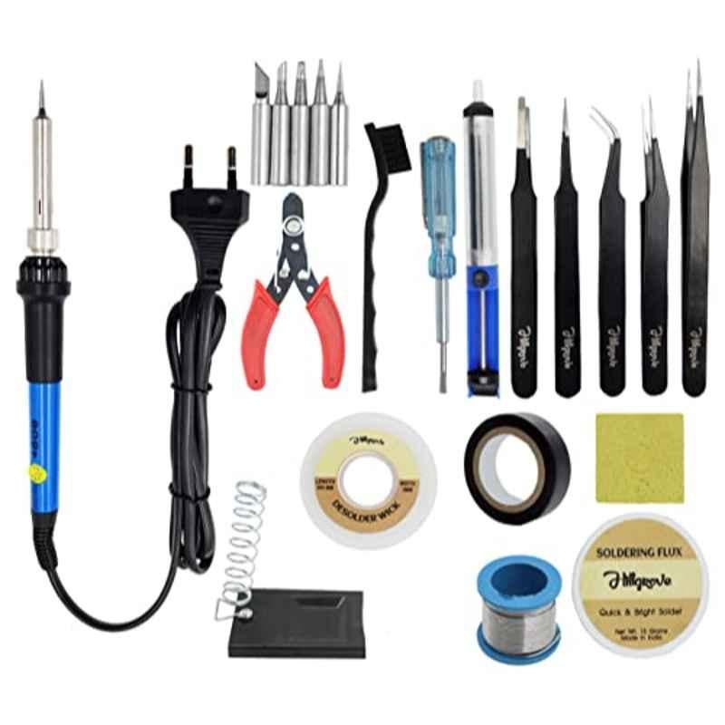 Hillgrove 12 in1 Electronic Professional Mobile Soldering & Desoldering Equipment Tool Kit, HG0114