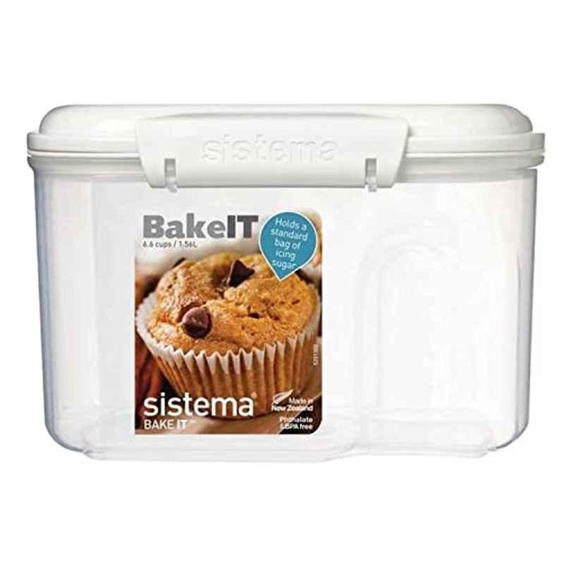 Sistema 6.6L Clear Bake Container