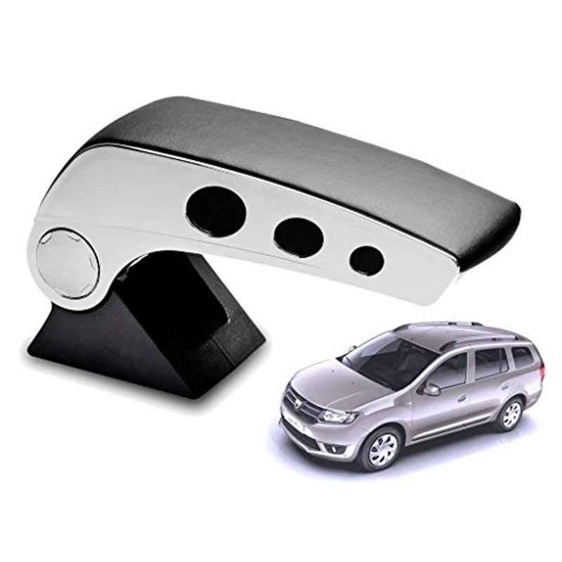 Kozdiko Black Chrome Finish Car Armrest for Mahindra Logan