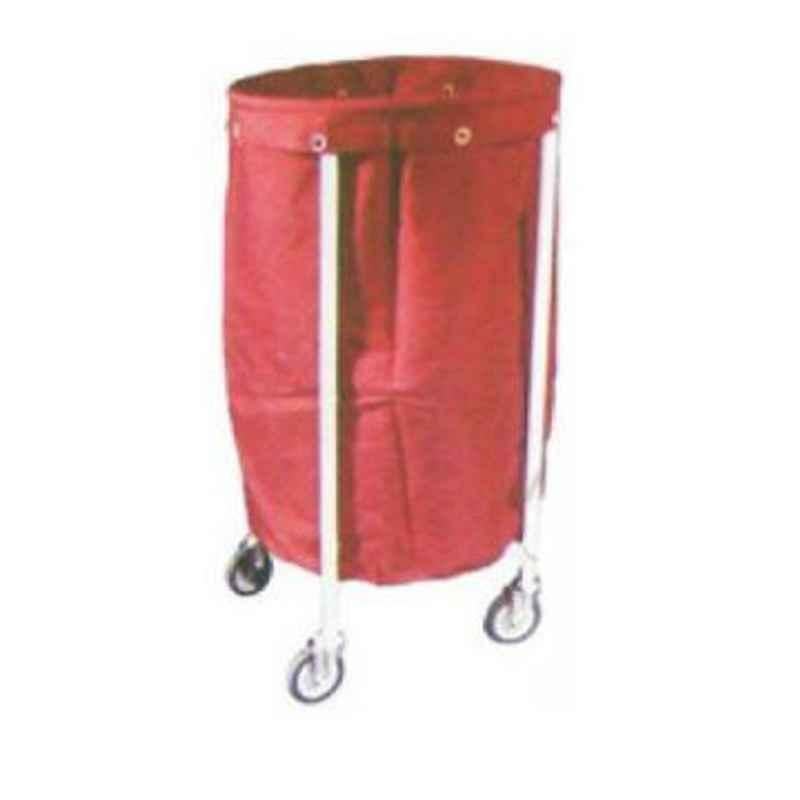 Aar Kay CRC Solid Linen Trolley with Canvas Bag