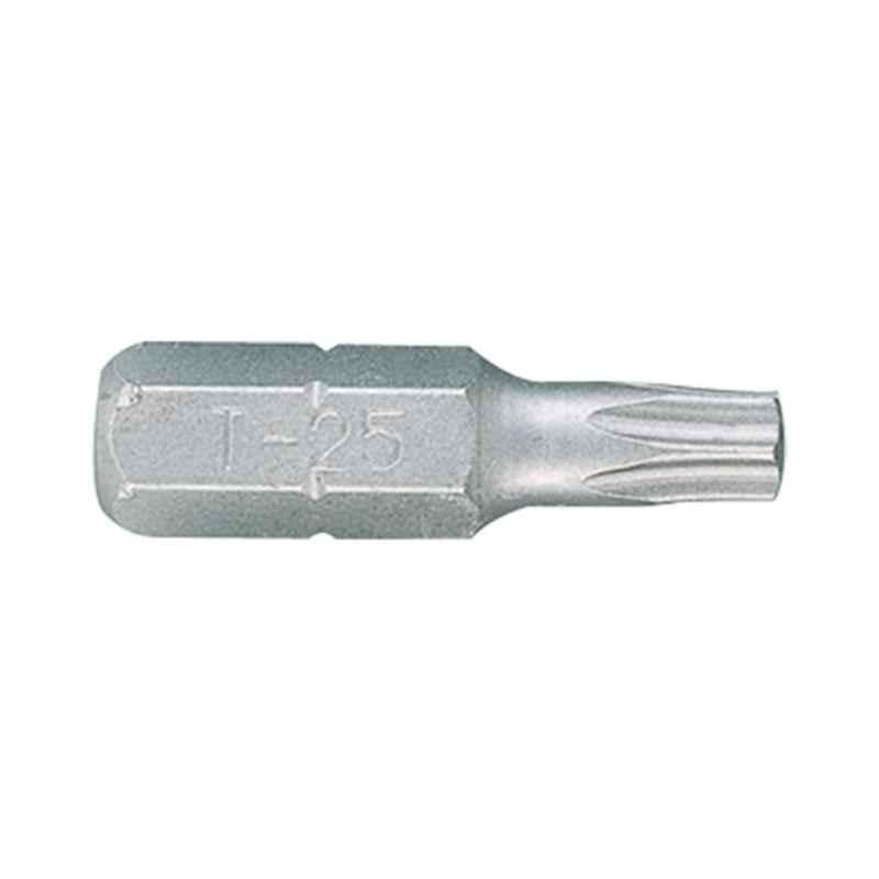 King Tony 1/4 inch T20 25mm Torx Head Bit, 102520T