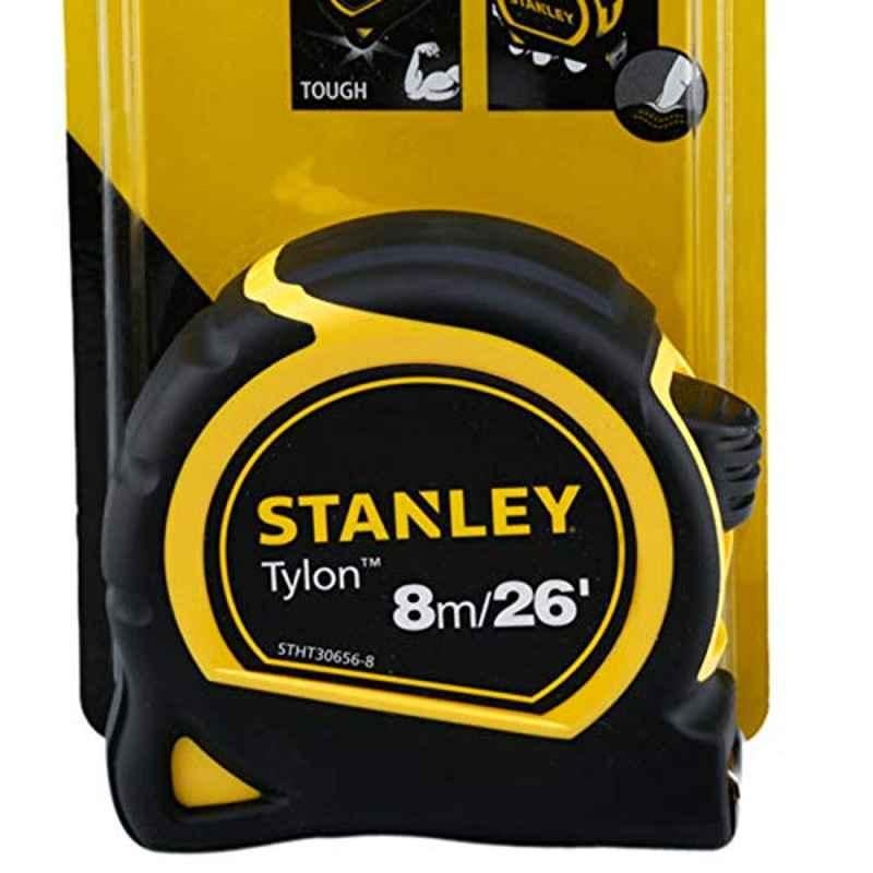Stanley STHT30656-8 8m Black & Yellow Value Lock Measuring Tape