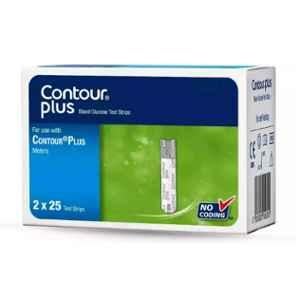 Contour Plus Blood Glucose Test Strips (Pack of 50)