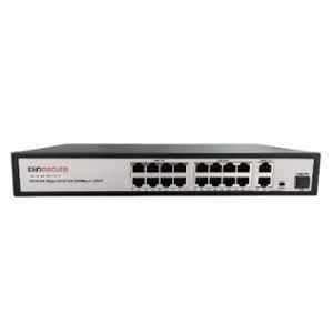 Eonsecure 16 Port POE Switch with 2 Gigabit Uplink & 1 SFP Port, ESCN16POE2UG1F