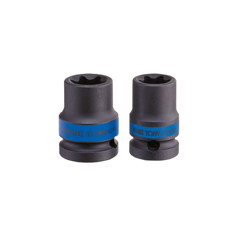 King Tony 1/2 inch E12 Impact Star Socket, 457512M