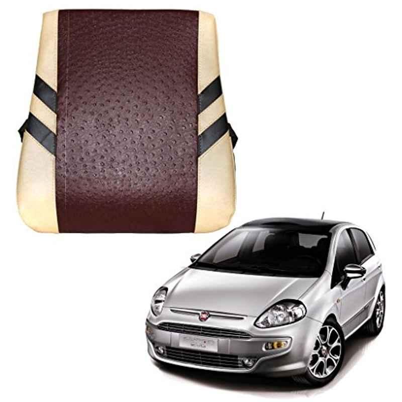 Kozdiko Brown & Beige Back Rest for Chevrolet Sail UVA