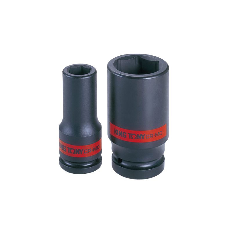 King Tony 3/4 Inch 1-5/8 Inch Hexagon Deep Impact Socket, 643552S