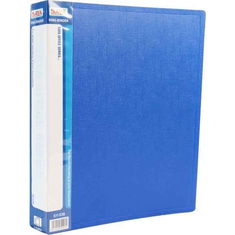 Saya SY536F Classic F/C D-Ring Binder, Weight: 231.481 g (Pack of 20)