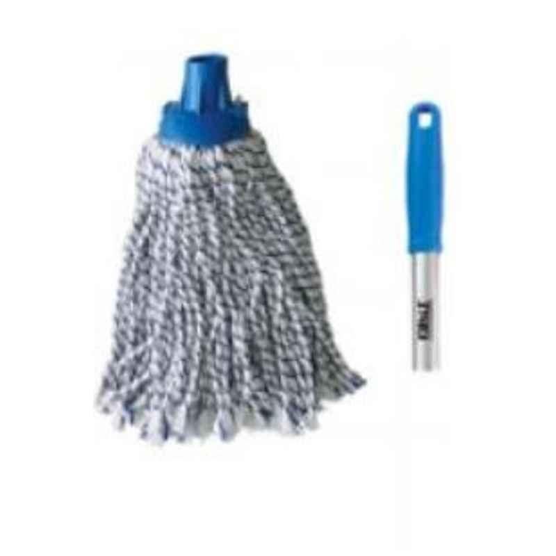 Amsse RMC 1001 Round Mop Cotton With Cap-Spotted (Pack of 5)