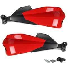 AOW Bike LED Hand Guard Protector Universal for All KTM Models (Pack of 2) Red Colour R-49