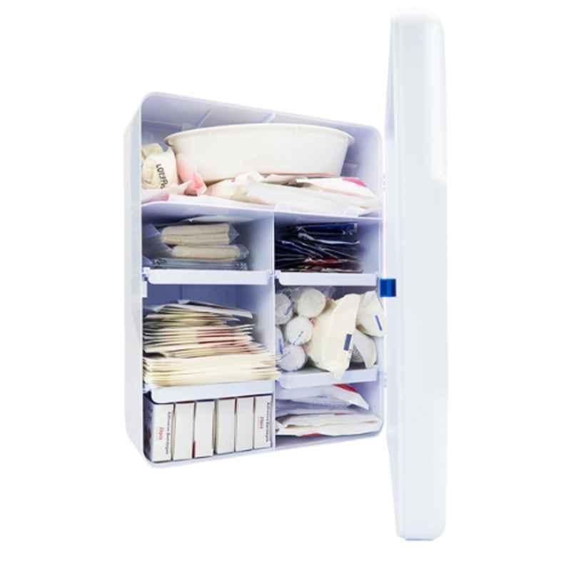 Firstar Plastic White First Aid Kit, FAFS055