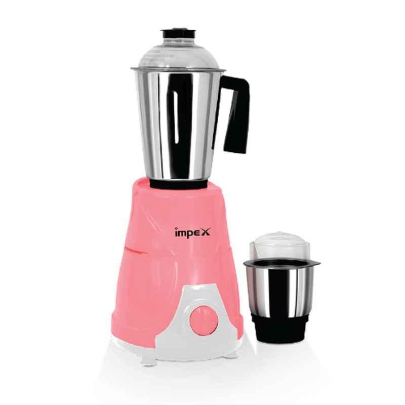 Impex 600W 240V Pink & White 3 in 1 Mixer Grinder, BL 319B